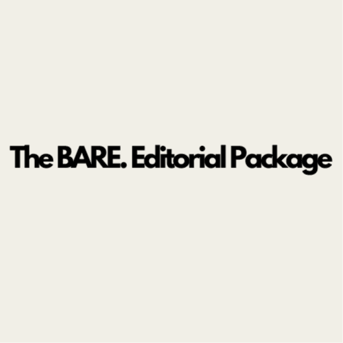 The BARE. Editorial Package at BARE. By Allison in Tahlequah, OK
