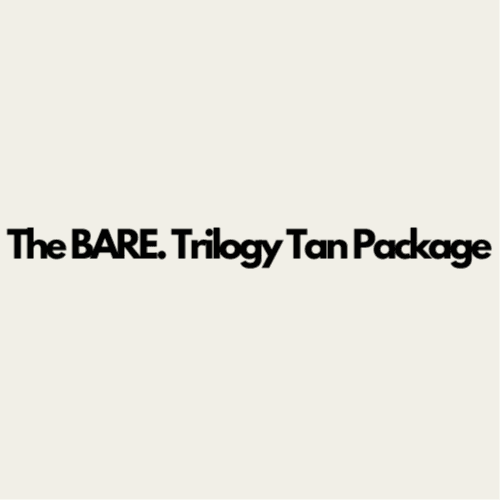 The BARE. TRILOGY TAN PACKAGE at BARE. By Allison in Tahlequah, OK